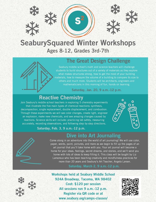 SeaburySquared Winter Workshops (Real Estate Flyer)
